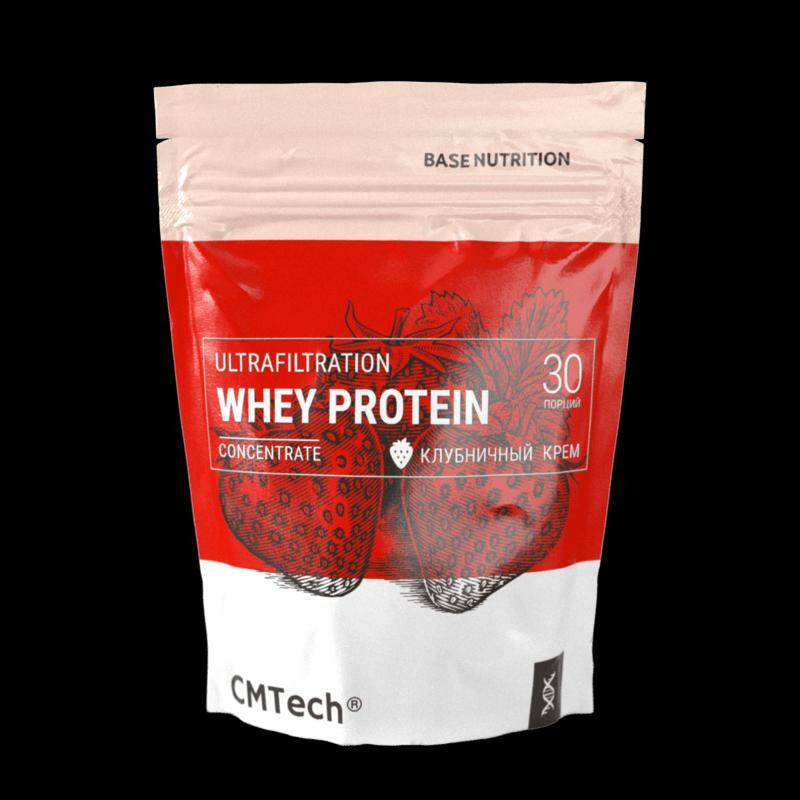 

CMTech Whey Protein 900 г (вкус: клубника)