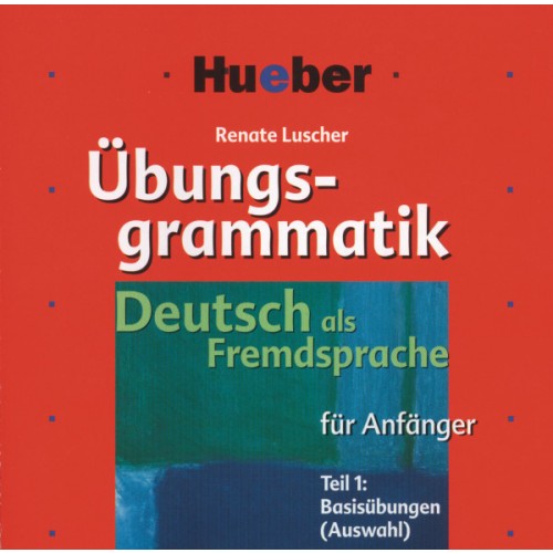 фото Книга ubungsgrammatik fur anfanger - 2 audio-cds hueber