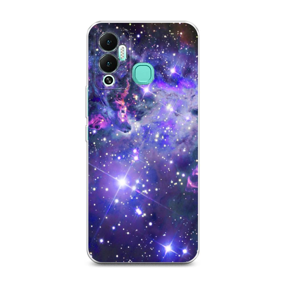 

Чехол Awog на Infinix Hot 12 Play "Яркая галактика", Разноцветный, 3101750-4