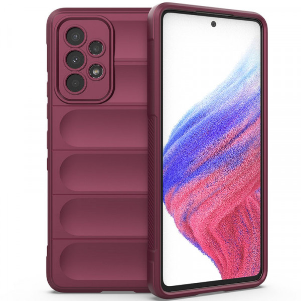 

Чехол Epik Flex Silicone для Samsung Galaxy A53 с защитой камеры и микрофиброй, Бордовый