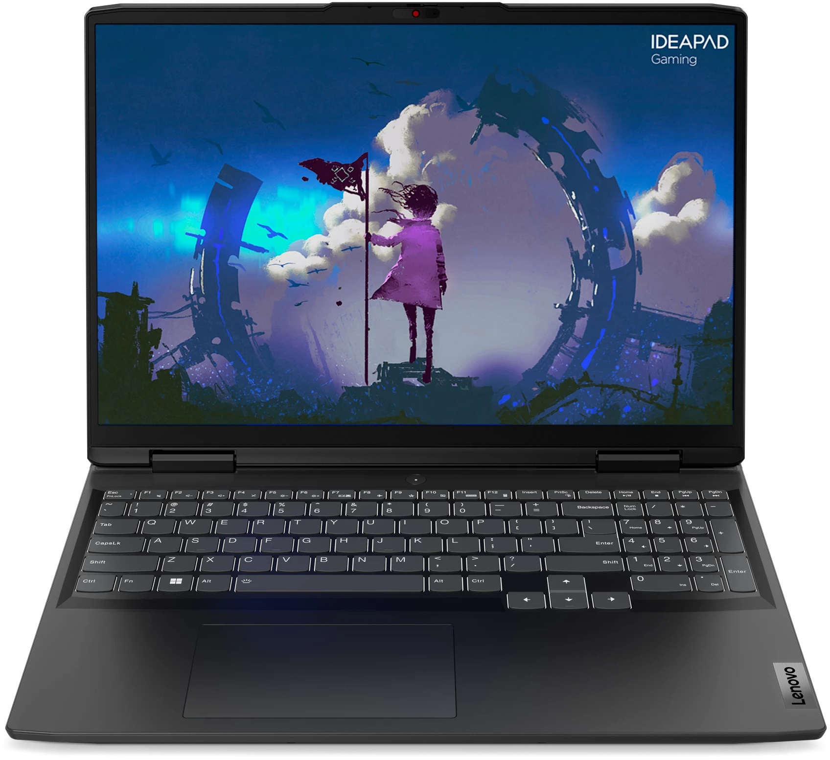 Ноутбук Lenovo IdeaPad Gaming 3 16IAH7 серый (82SA00FARK)