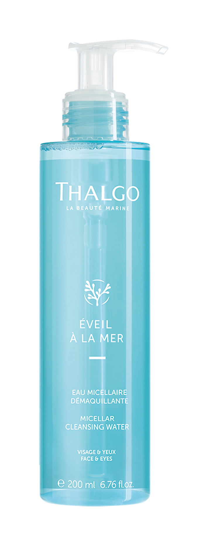 Лосьон для лица Thalgo Eveil A La Mer, мицеллярный, очищающий, 200 мл thalgo purete marine матирующий очищающий лосьон 200 мл