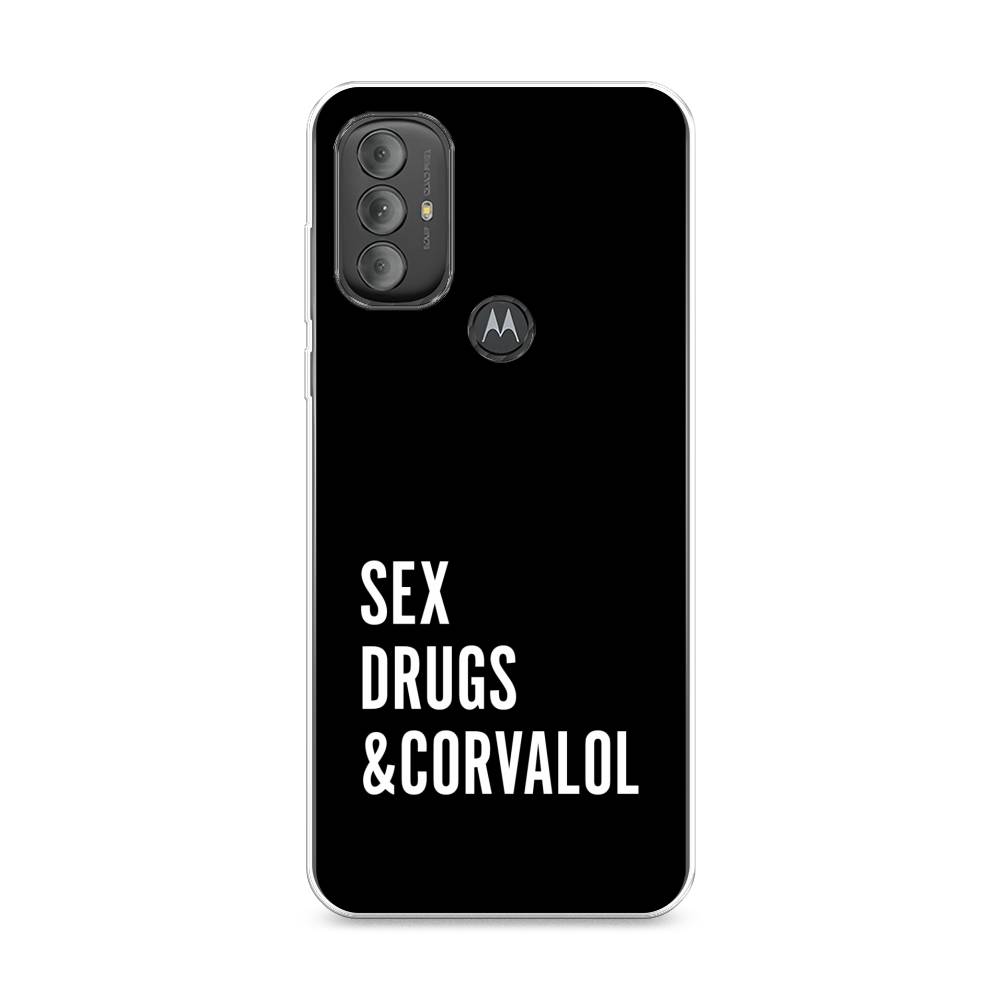 

Чехол на Motorola Moto G Power 2022 "Corvalol", Черный;серый;белый, 242850-6