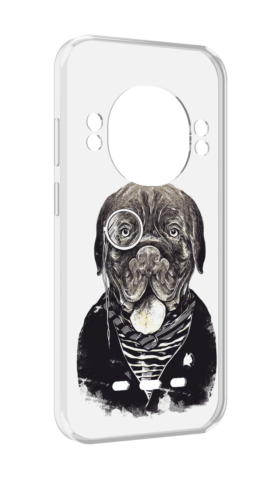 

Чехол MyPads солидный песик для UleFone Power Armor 16 Pro, Прозрачный, Tocco