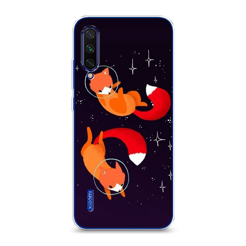 

Чехол Awog на Xiaomi Mi CC9E/Mi A3 "Лисы космонавты", Разноцветный, 36050-4
