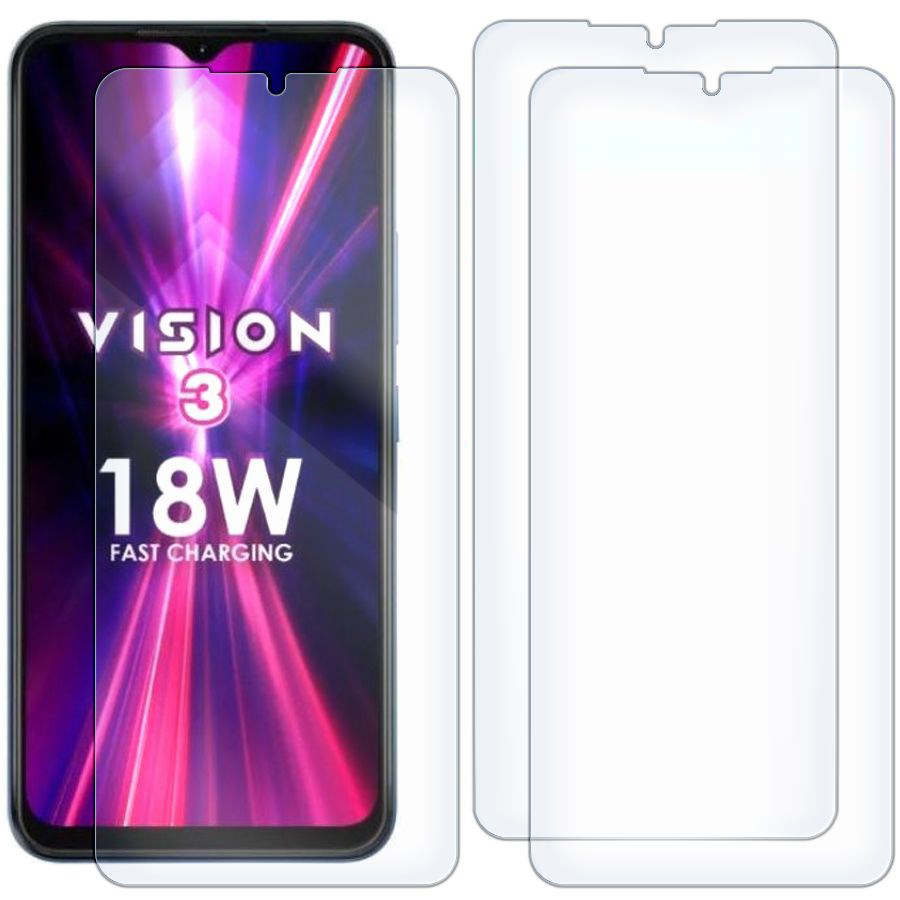 

Комплект из 3-x защитных гибридных стекол для ITEL Vision 3
