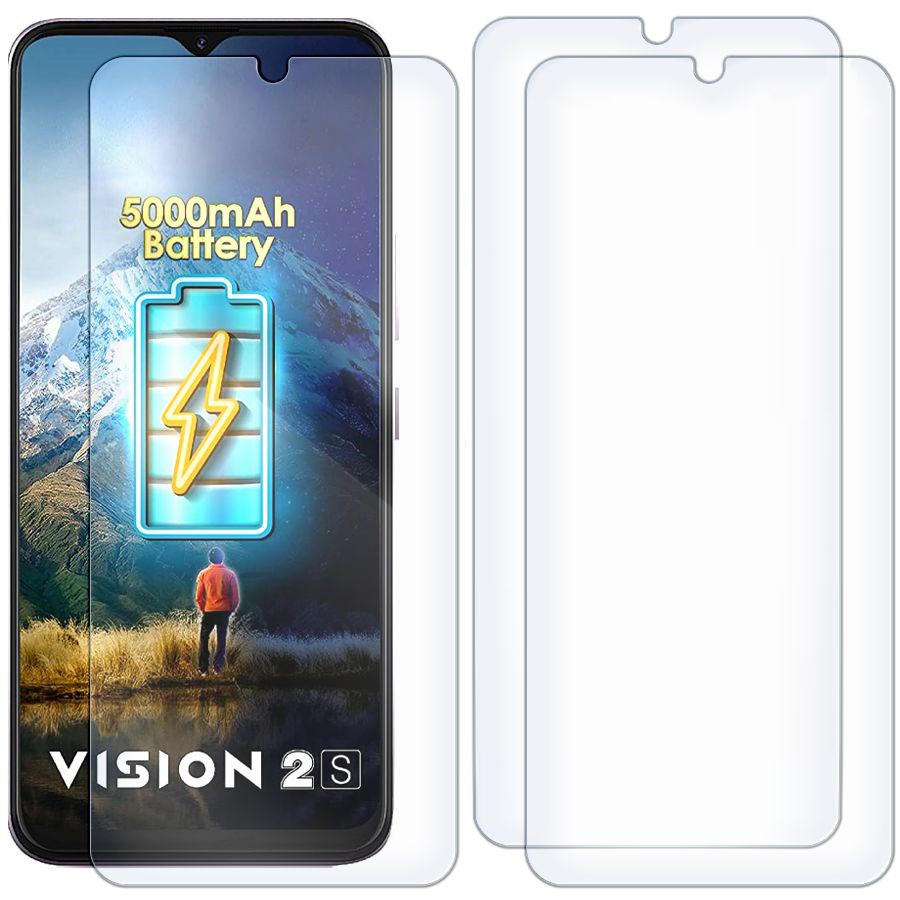 

Комплект из 3-x защитных гибридных стекол для ITEL Vision 2S