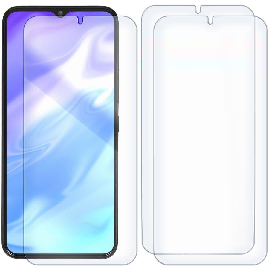 Комплект из 3-x защитных гибридных стекол для ITEL Vision 1 Pro