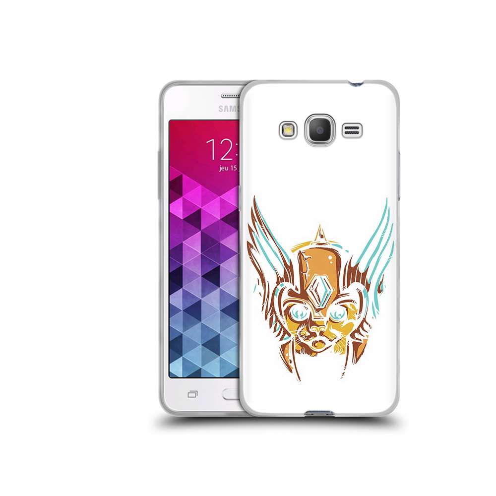 

Чехол MyPads Tocco для Samsung Galaxy Grand Prime тор абстракция, Прозрачный, Tocco