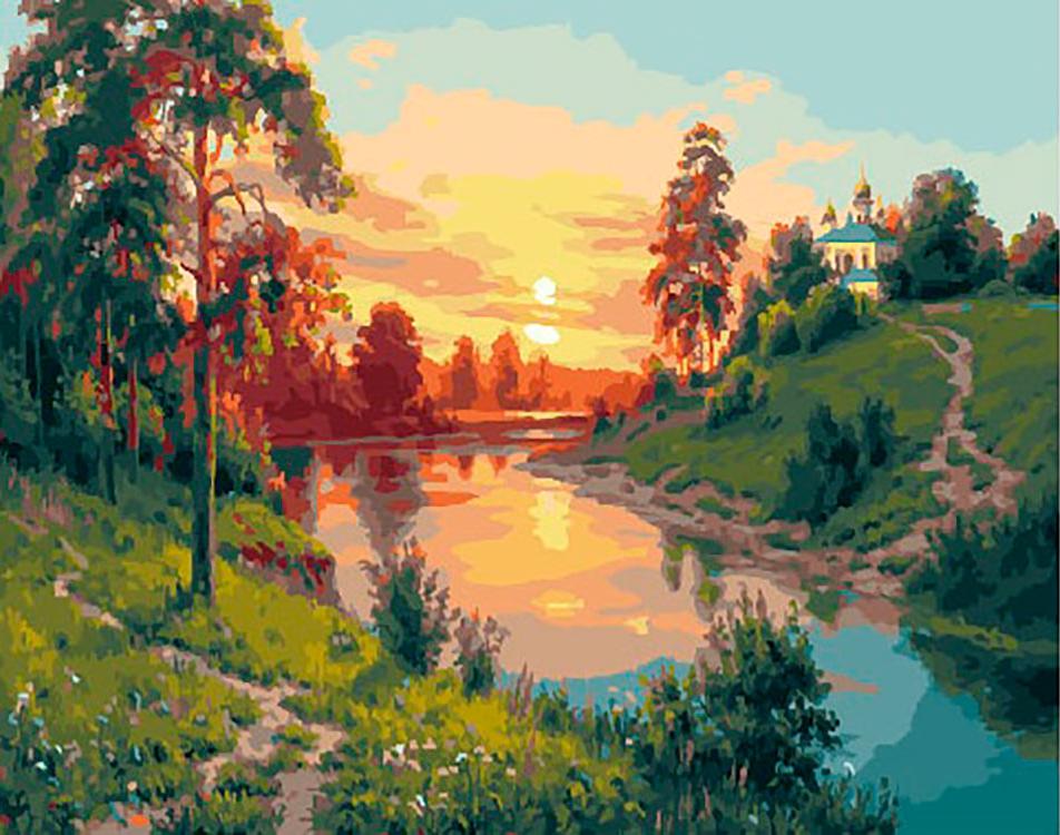 

Картина по номерам Molly Тишина, 40x50, Тишина