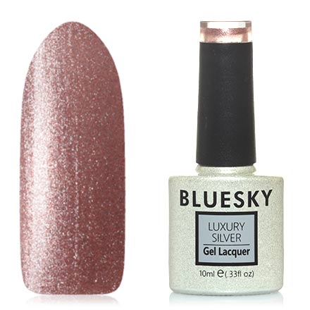 

Гель-лак Bluesky, Luxury Silver №409