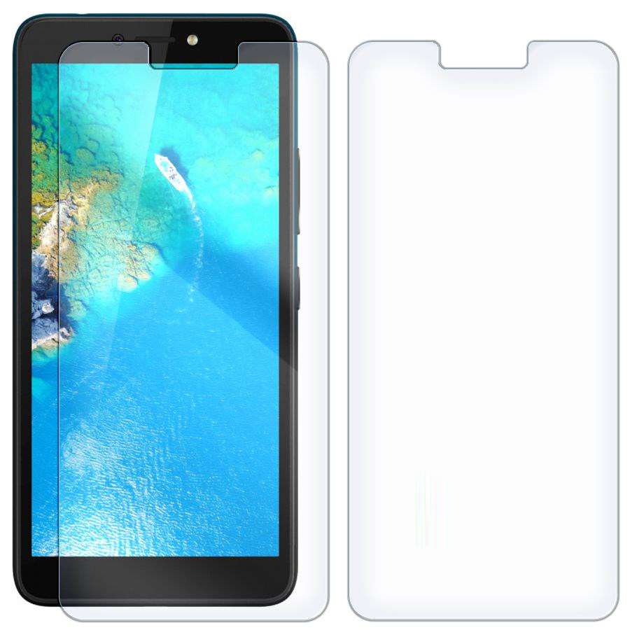 Комплект из 2-x защитных гибридных стекол для ITEL A46