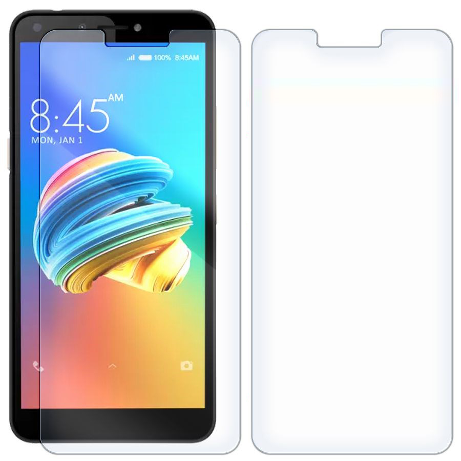 

Комплект из 2-x защитных гибридных стекол для Itel A45