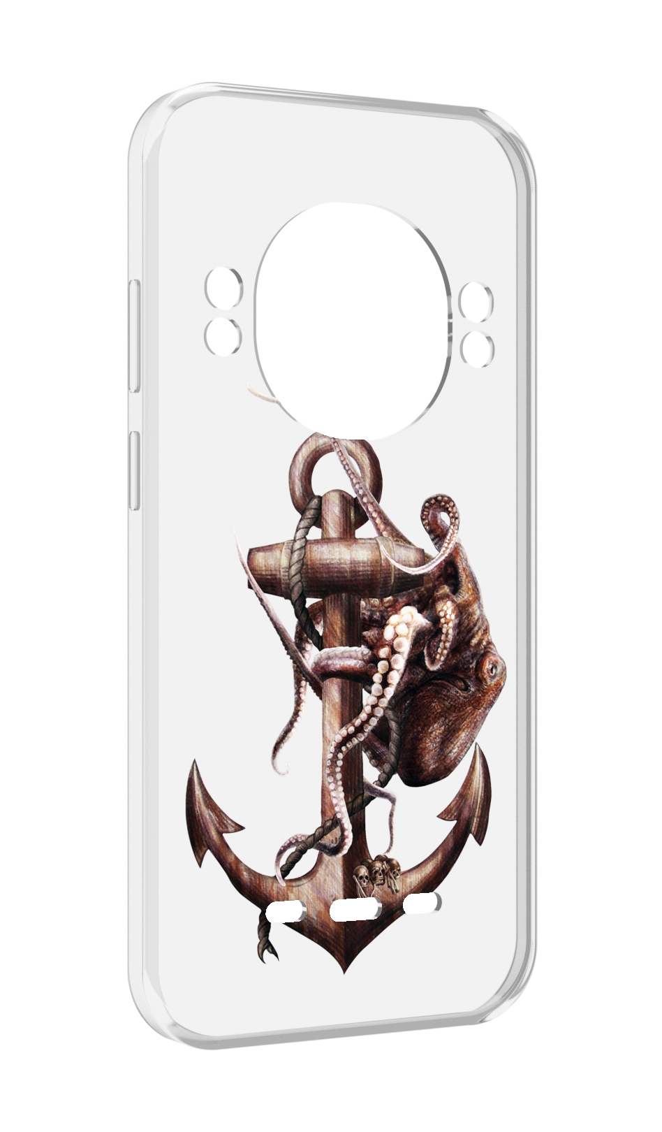 

Чехол MyPads ржавый якорь для UleFone Power Armor 16 Pro, Прозрачный, Tocco