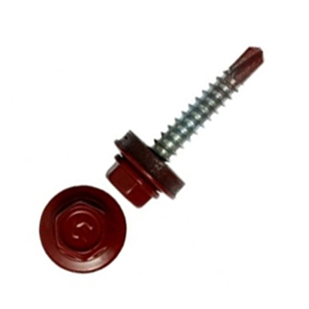 

Саморез DIN 7504 кровельный 4,8х28мм RAL 3005 красное вино (упак. 250шт)