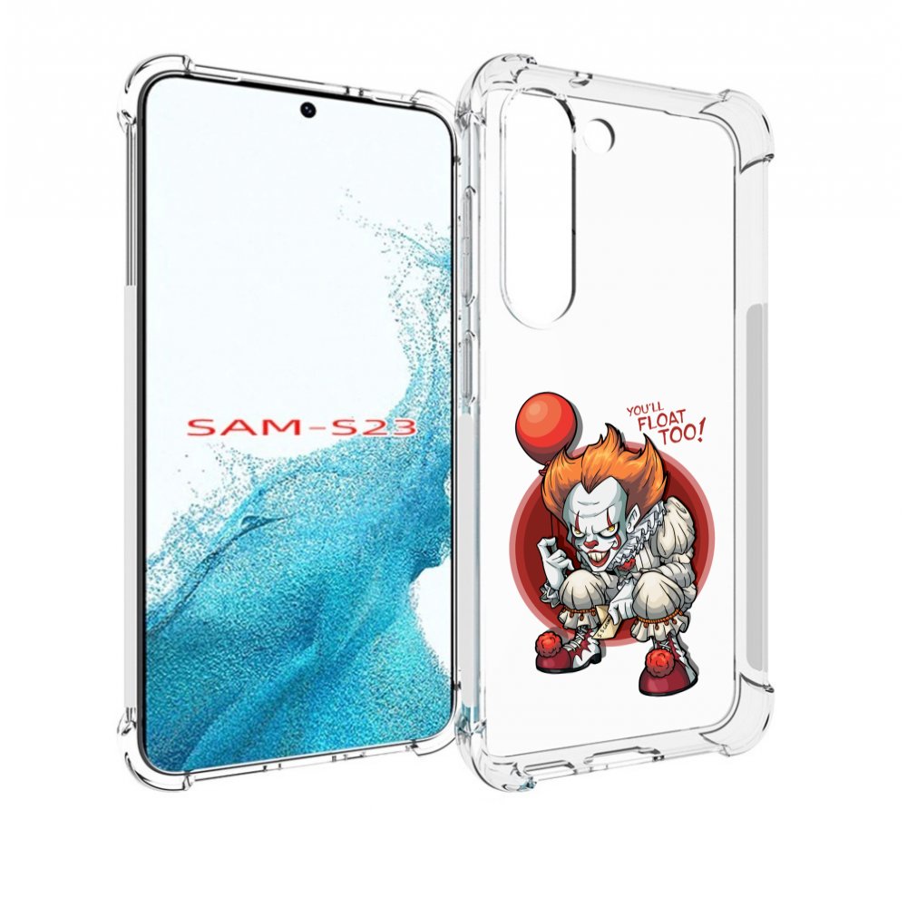 

Чехол MyPads одетый-клоун для Samsung Galaxy S23, Прозрачный, Tocco