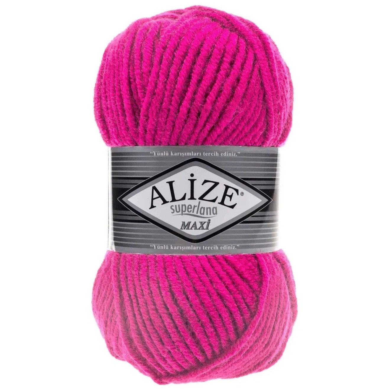 

ALIZE Пряжа "Superlana Maxi" 75% акрил, 25% шерсть 100м/100гр (149), Розовый