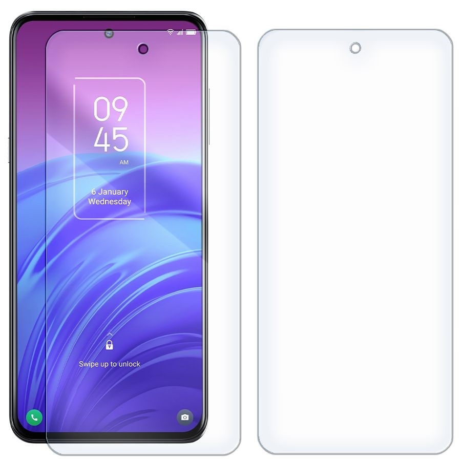 

Комплект из 2-x защитных гибридных стекол для TCL 20L