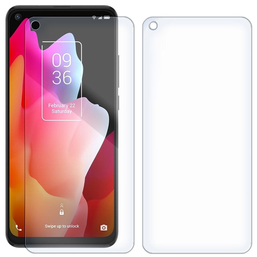 

Комплект из 2-x защитных гибридных стекол для TCL 10L