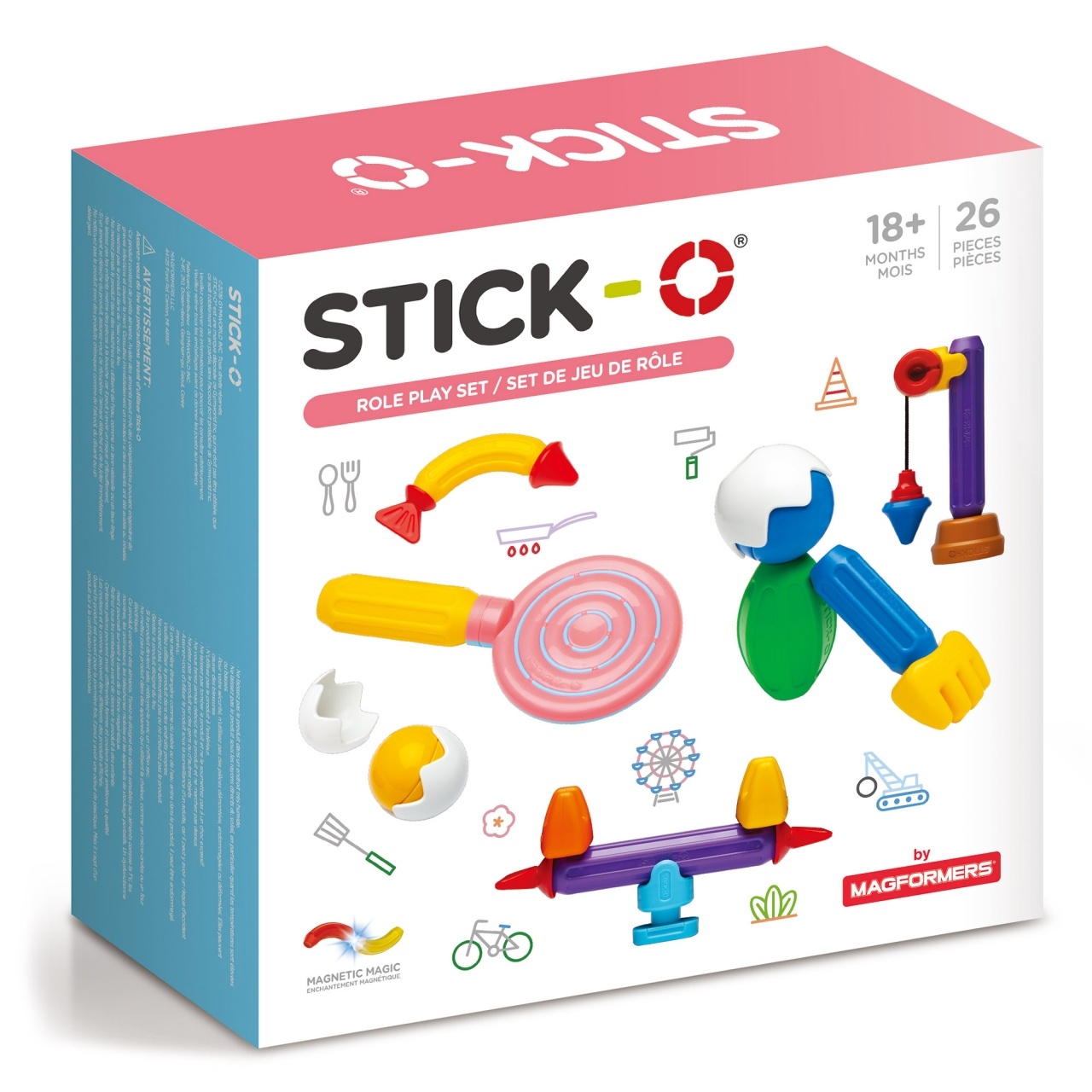 фото Конструктор magformers stick-o, roleplay set