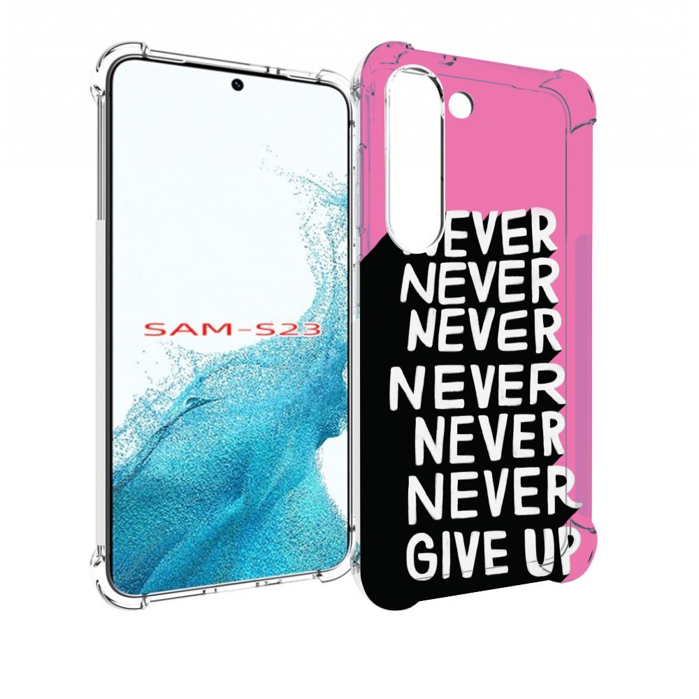 

Чехол MyPads никогда для Samsung Galaxy S23, Прозрачный, Tocco