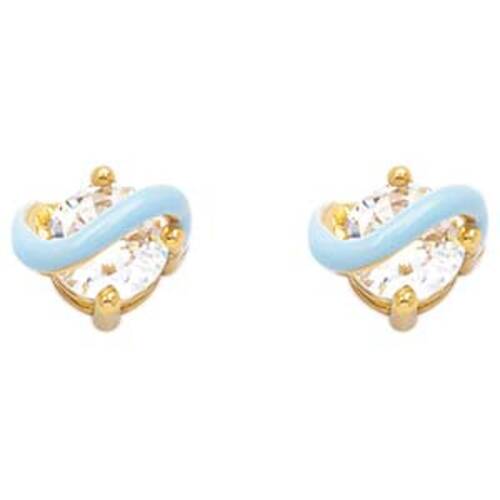 

Серьги из латуни Nouvelle mode J668602E, фианит, J668602E