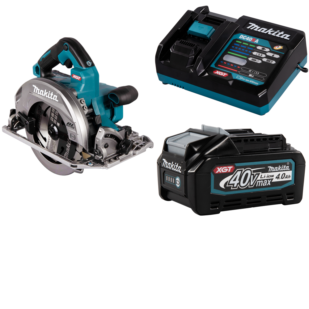 фото Пила дисковая makita hs004gm101