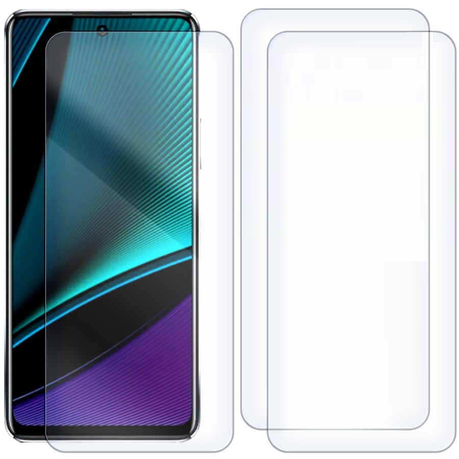 

Комплект из 3-х защитных гибридных стекол для INFINIX Note 11 Pro