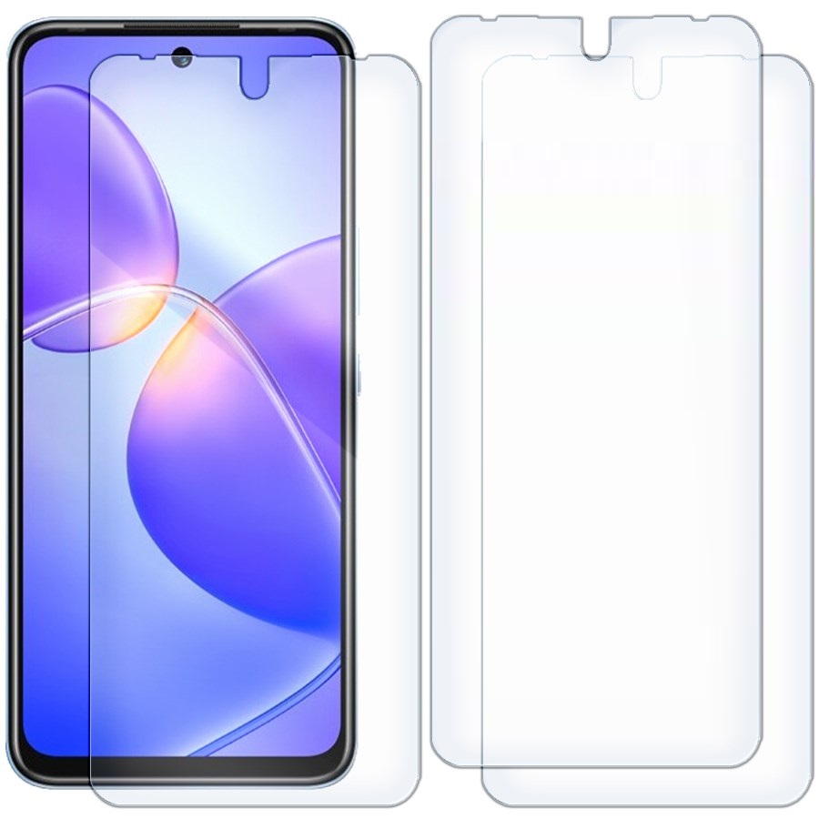 

Комплект из 3-х защитных гибридных стекол для INFINIX Hot 12/ 12 Play