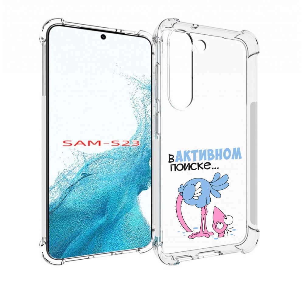 

Чехол MyPads в активном поиске для Samsung Galaxy S23, Прозрачный, Tocco