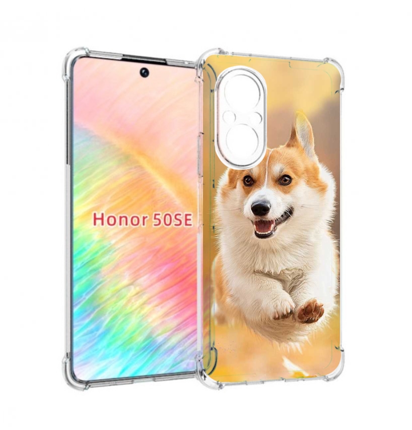 

Чехол бампер MyPads когри собака для Honor 50 SE противоударный, Прозрачный, Tocco