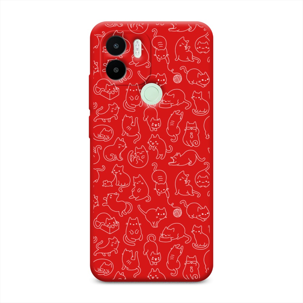 

Чехол Awog на Redmi A1+/A2+ "Шкодливые котики", Прозрачный;бежевый, 318553-1
