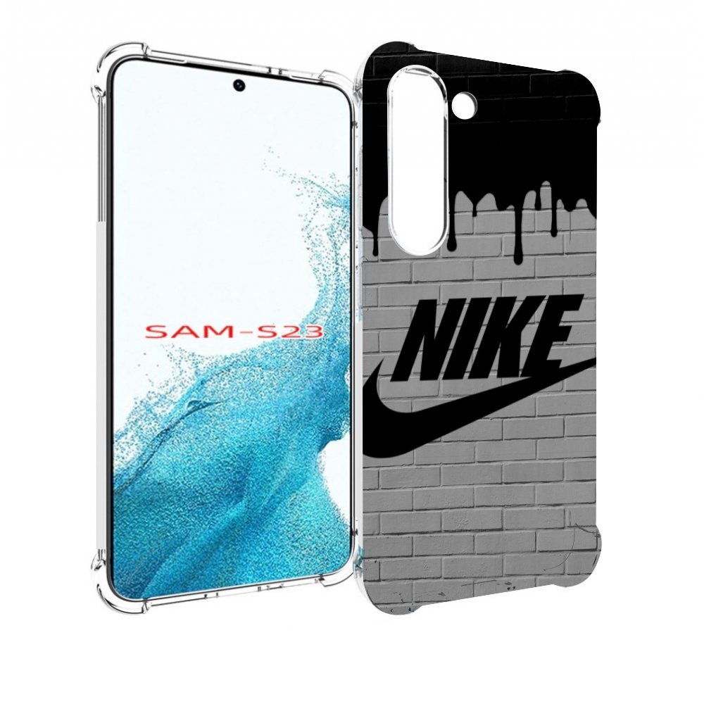 Чехол MyPads найк в краске для Samsung Galaxy S23
