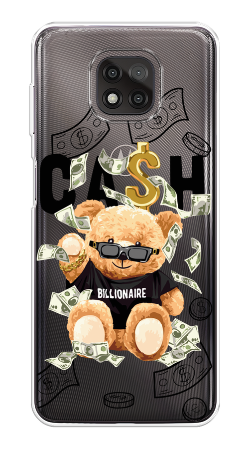 

Чехол на Motorola Moto G Power 2021 "Big cash", Черный;серый;бежевый, 242750-6