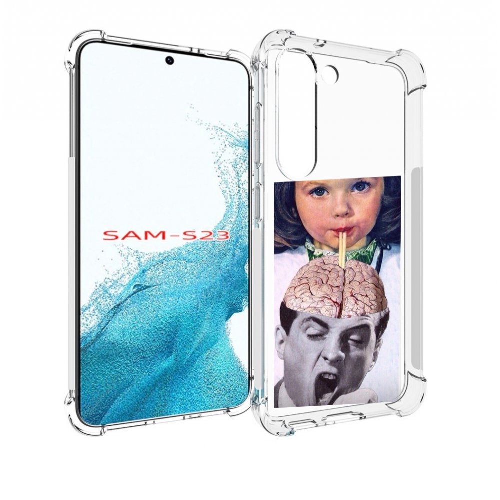 

Чехол MyPads на-здоровье для Samsung Galaxy S23, Прозрачный, Tocco