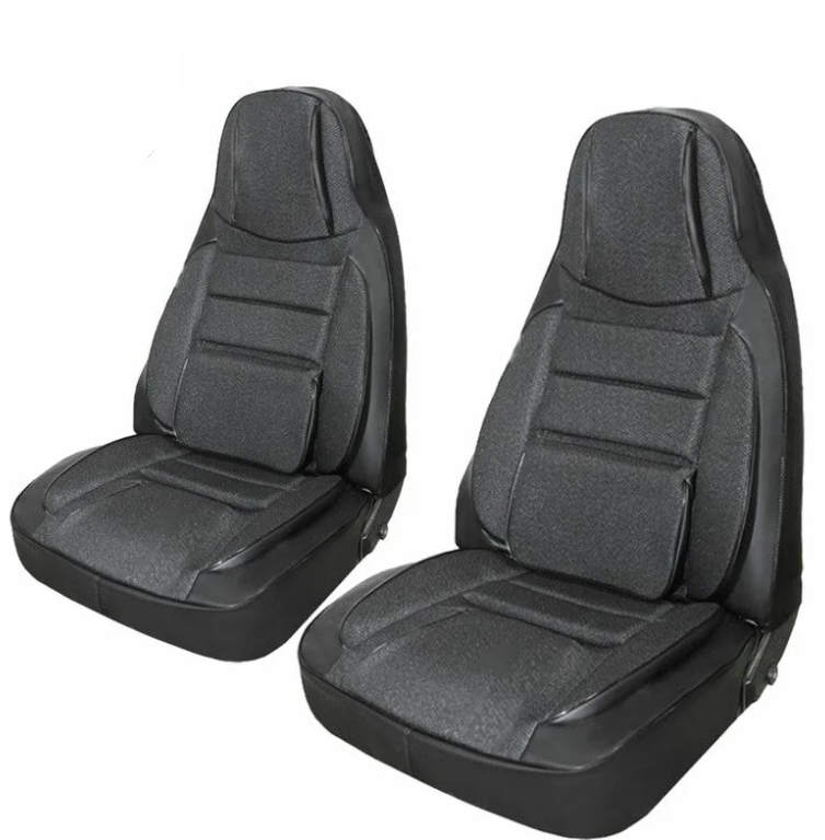 Чехлы VW Polo 14- седан жаккард/велюр сплошные боковая поддержка серые Лидер