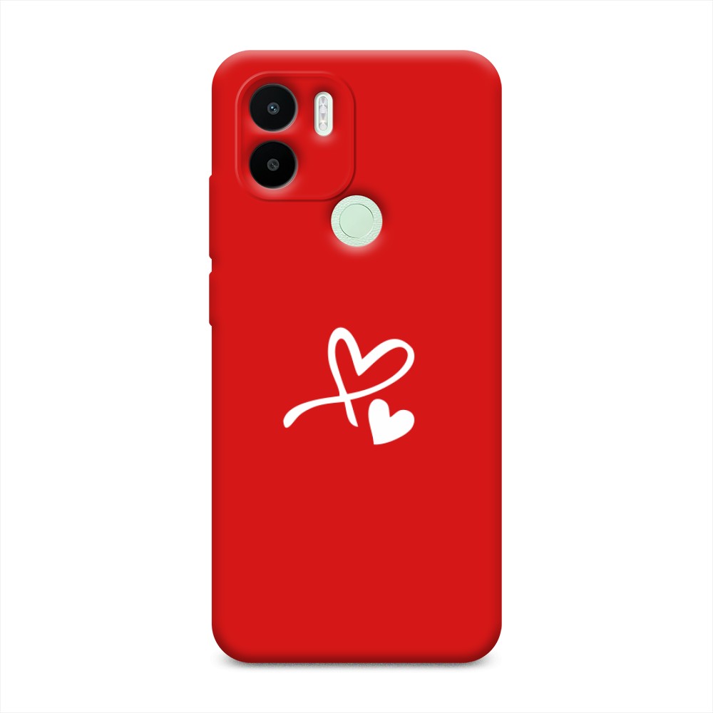 

Чехол Awog на Redmi A1+/A2+ "Сердечко минимализм", Белый, 318553-1