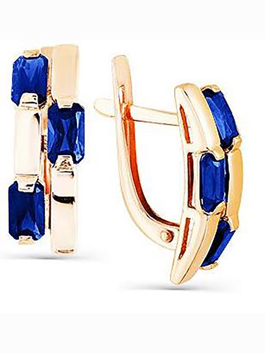

Серьги из красного золота с 6 корундами Master Brilliant 02-2-836-1500-010, 02-2-836-1500-010