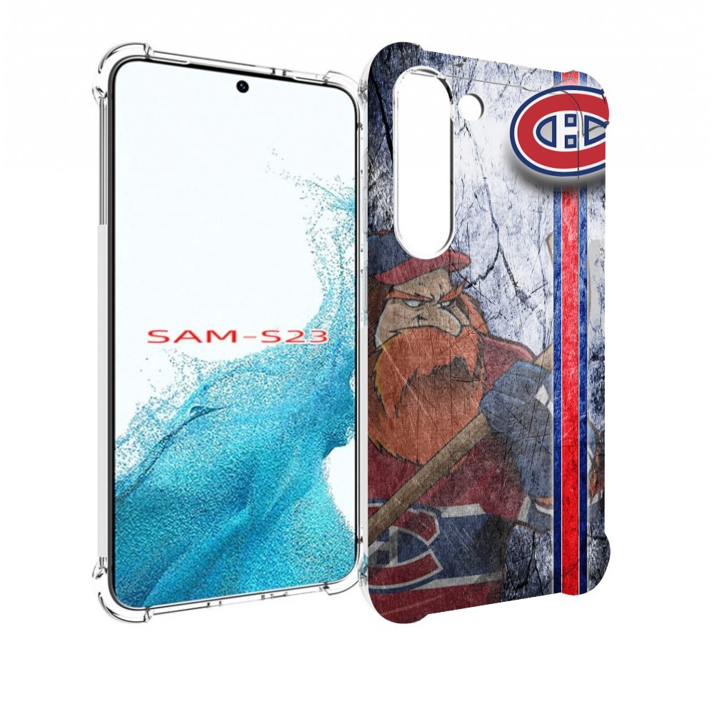 

Чехол MyPads монреаль канадиенс для Samsung Galaxy S23, Прозрачный, Tocco
