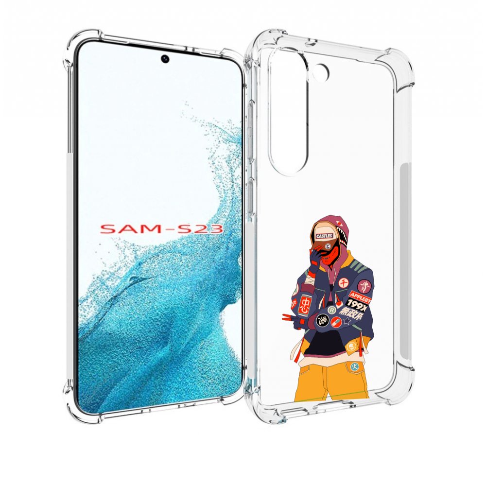 Чехол MyPads модник для Samsung Galaxy S23