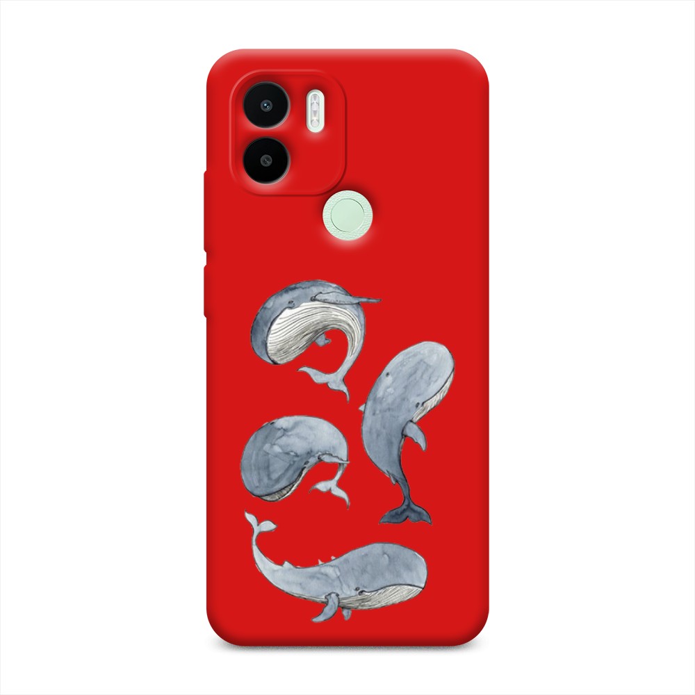 

Чехол Awog на Redmi A1+/A2+ "Киты", Голубой;белый;прозрачный, 316753-1