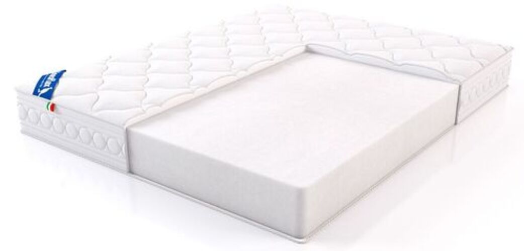 Матрас MyCloud Эдельвейс ЭКО 20, средней жесткости без пружин, высота 20 см, 90х190 см