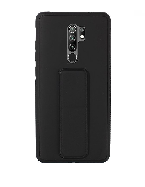 

Чехол-накладка с подставкой для Xiaomi Redmi 9 black (Черный), Чехол-накладка noname с подставкой для Xiaomimi 9
