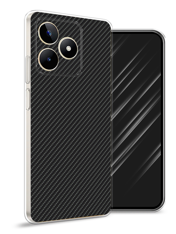 

Чехол Awog на Realme C53/C51/Note 50 "Черный карбон", 2516050-1