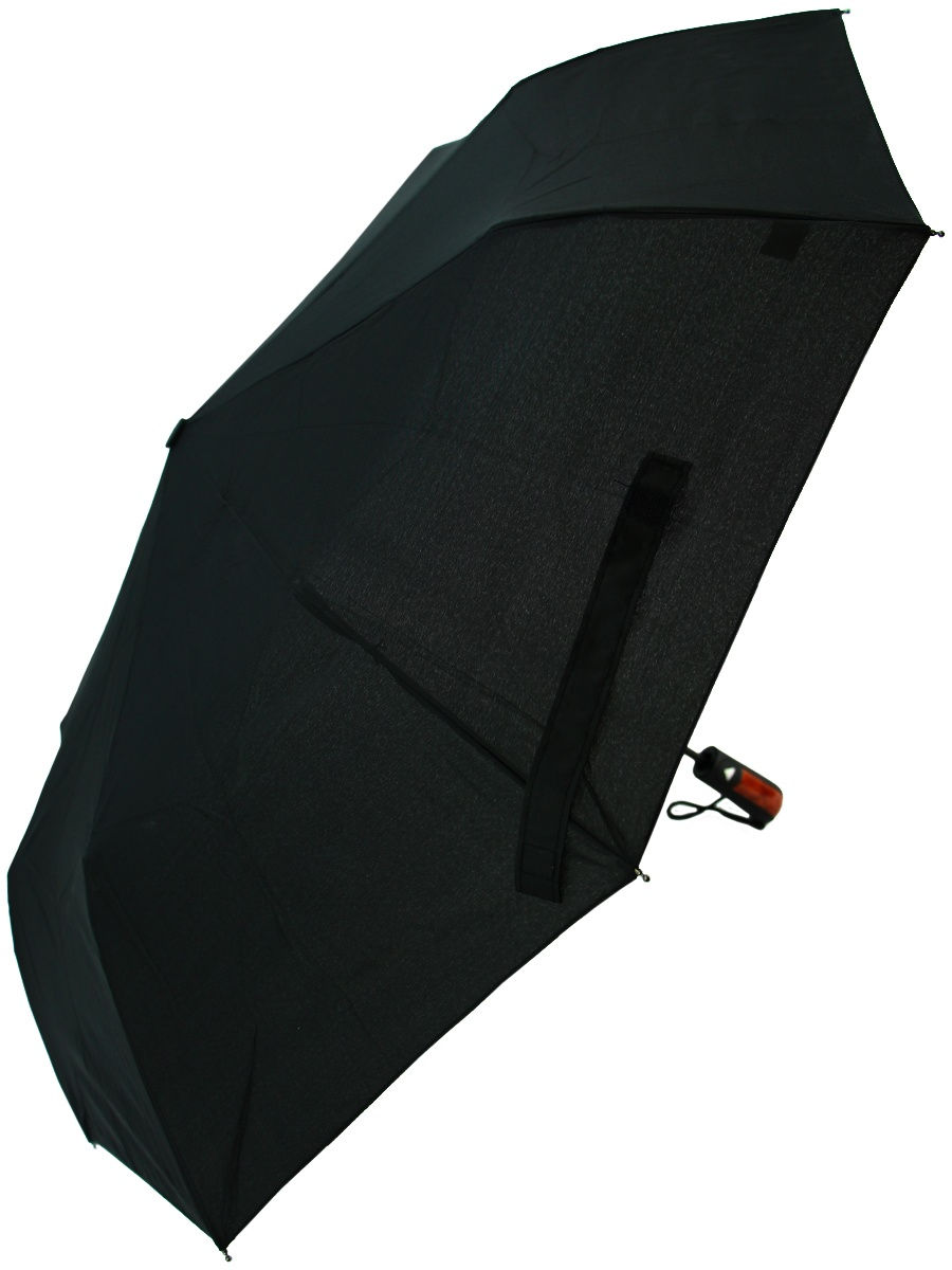 

Зонт мужской RainBrella 144S черный, 144S