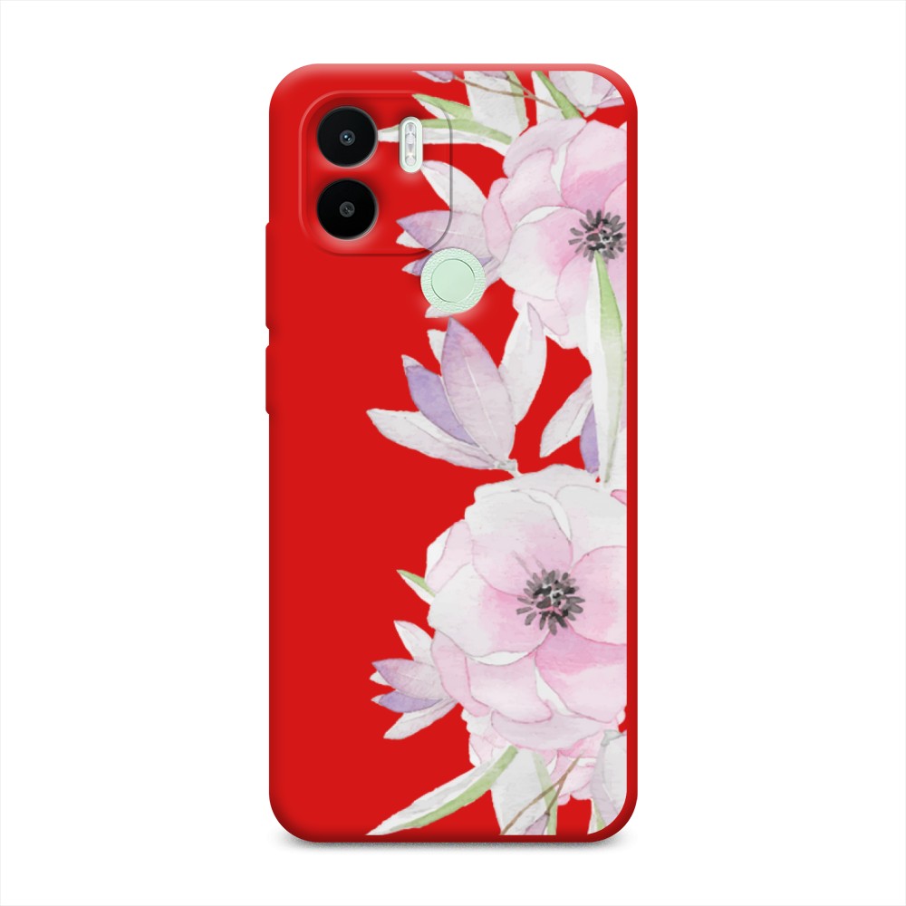 

Чехол Awog на Redmi A1+/A2+ "Нежные анемоны", Розовый;черный;фиолетовый, 316753-1