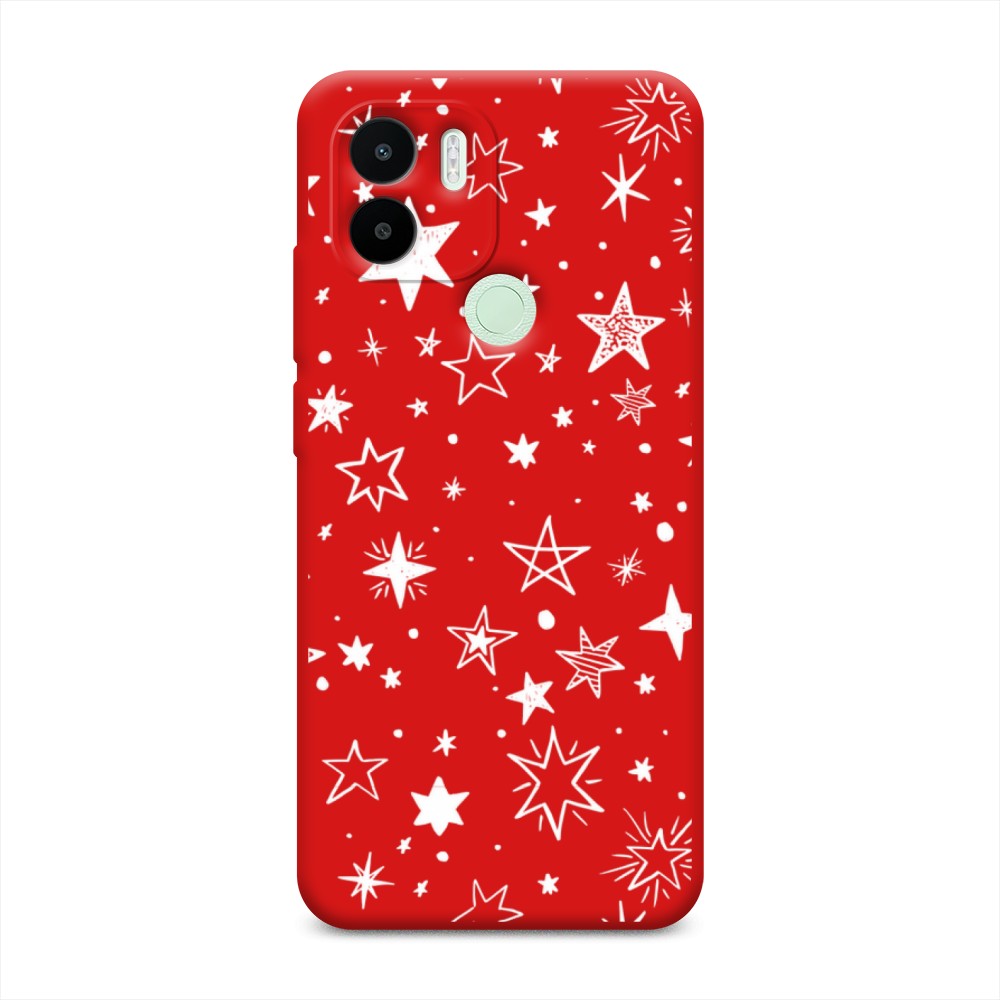 

Чехол Awog на Redmi A1+/A2+ "Звездочки графика белая", Прозрачный;белый, 316753-1