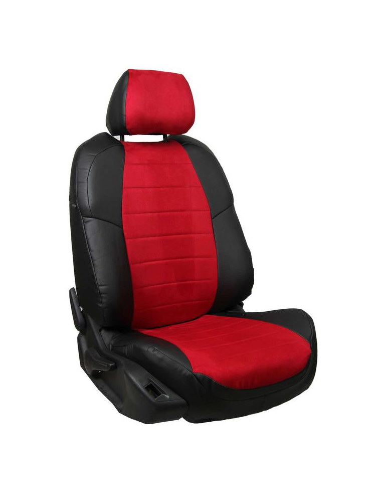 

Авточехлы Toyota Rav 4 3 XA30 1994-2019 экокожа черн красный Автопилот ta-r4-r405-chekr-a, Toyota Rav 4 3 XA30 внедорожник 2005-2014
