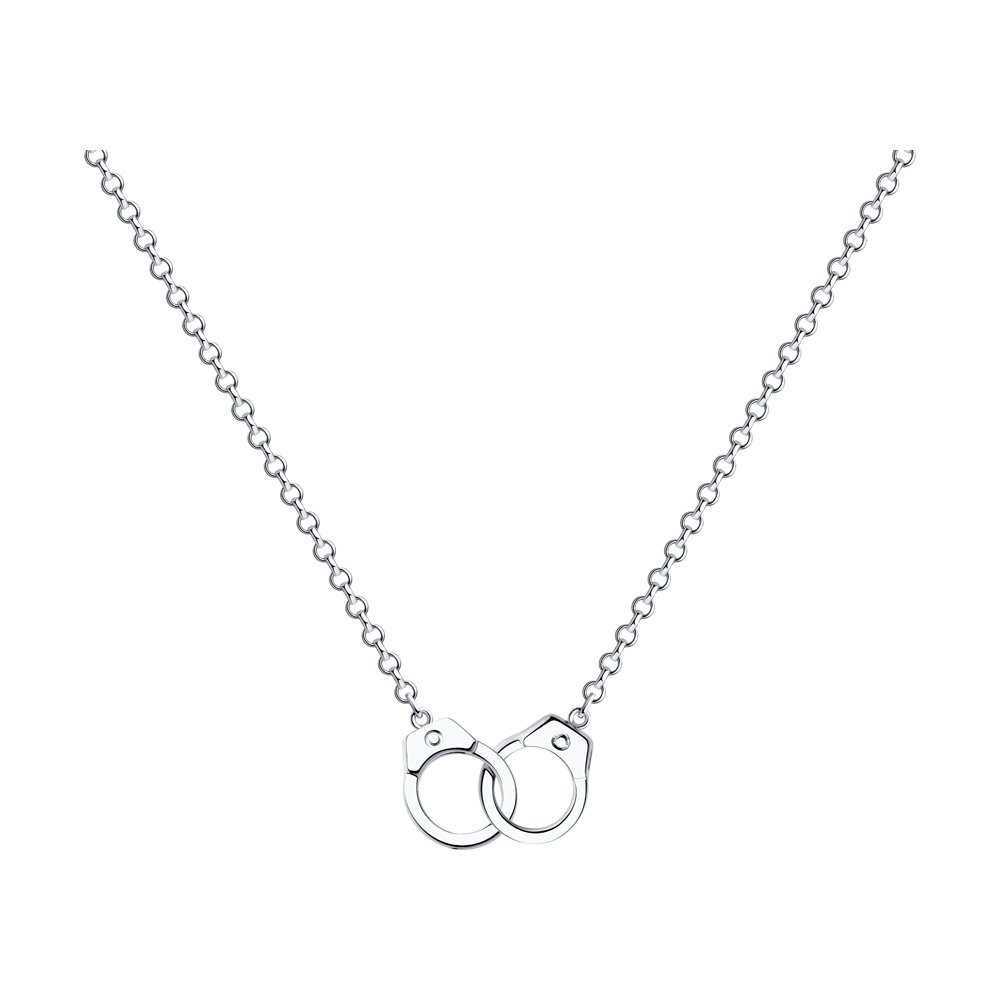 

Колье из серебра 45 см SKLV 94070580, 94070580