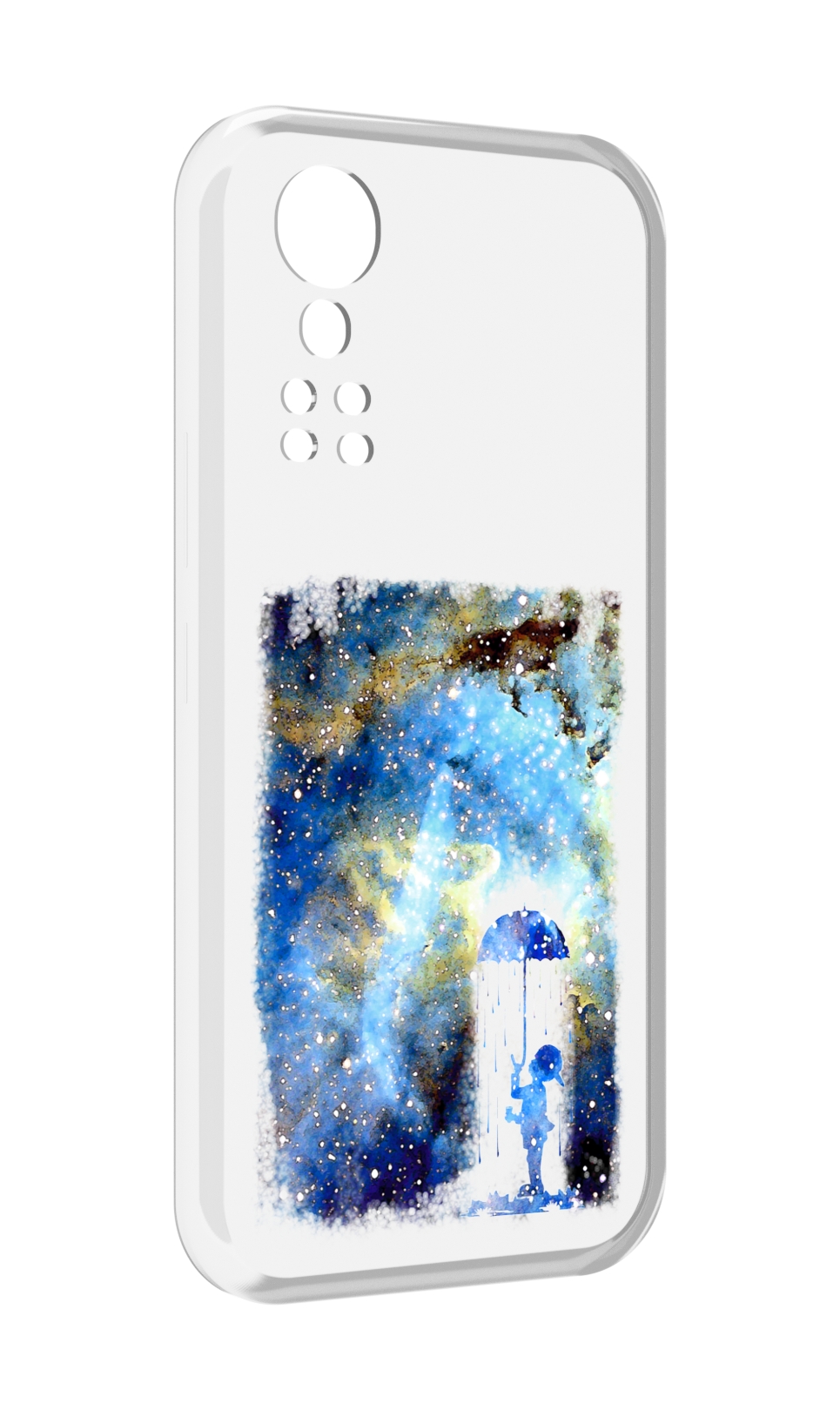 

Чехол MyPads мальчик в небе для ZTE Axon 30 5G / Axon 30S, Прозрачный, Tocco